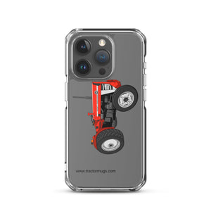 Massey Ferguson Clear Case for iPhone® iPhone 15 Pro Massey Ferguson 135  |  Clear Case for iPhone® Quality Farmers Merch