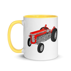 Massey Ferguson Massey-Ferguson 65 Mark II | Mug with Color Inside Quality Farmers Merch