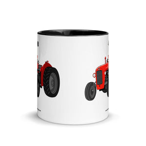 Massey Ferguson Mug with Color Inside Massey Ferguson 35X | Mug with Color Inside Quality Farmers Merch