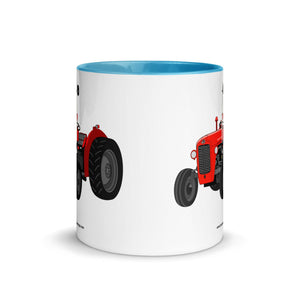 Massey Ferguson Mug with Color Inside Massey Ferguson 35X | Mug with Color Inside Quality Farmers Merch