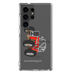 Massey Samsung Galaxy S24 Ultra Massey 595 | Clear Case for Samsung® Quality Farmers Merch