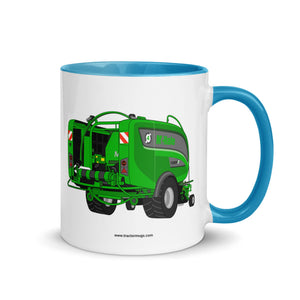 Mc Hale Blue / 11 oz Mc Hale Fusion 4 Big Baler | Mug with Color Inside Quality Farmers Merch