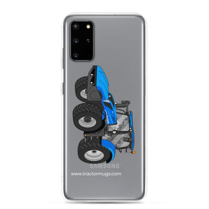 New Holland Clear Case for Samsung® Samsung Galaxy S20 Plus New Holland T6 180 Methane | Clear Case for Samsung® Quality Farmers Merch