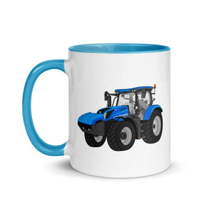 New Holland New Holland T6 180 Methane | Mug with Color Inside Quality Farmers Merch