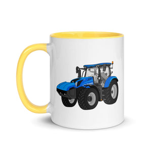 New Holland New Holland T6 180 Methane | Mug with Color Inside Quality Farmers Merch