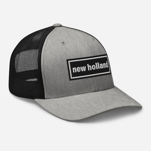 New Holland Oasis Style Retro New Holland | Trucker Cap Quality Farmers Merch