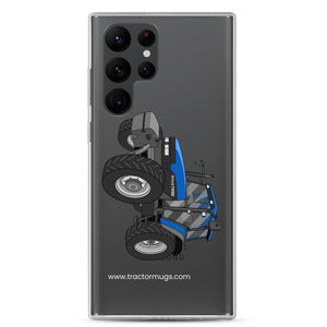 New Holland Samsung Galaxy S22 Ultra New Holland TM 150 Super Steer | Clear Case for Samsung® Quality Farmers Merch
