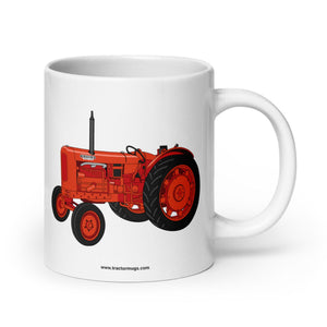 Nuffield 20 oz Nuffield Universal 4 | White glossy mug Quality Farmers Merch