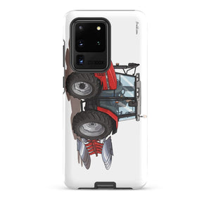 Furrow & Fields Tough case for Samsung® Glossy / Samsung Galaxy S20 Ultra Massey Ferguson 6255 | Tough case for Samsung® Quality Farmers Merch