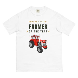 Furrow & Fields T-Shirt White / S Farmer of the Year Massey Ferguson 185 | Unisex Premium T-shirt Quality Farmers Merch