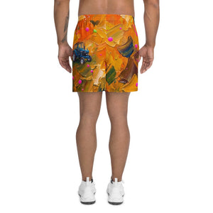 Furrow and Fields Shorts Ford 6640 SLE Splash Art | All-Over Print Athletic Shorts Quality Farmers Merch
