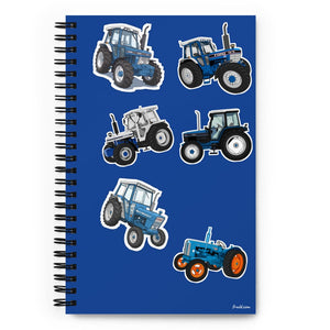 Kids school spiral notebook, front