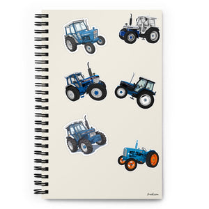 Kids school spiral notebook, front