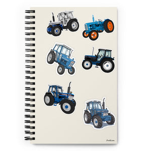 Kids school spiral notebook, front