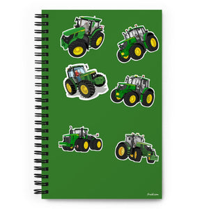 Kids school spiral notebook, front