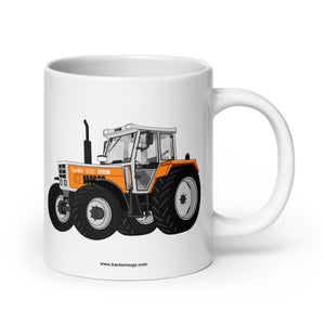 Steyr 20 oz Steyr SK 8130 Kommunal | White glossy mug Quality Farmers Merch