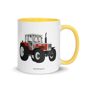 Steyr Yellow / 11 oz Steyr 8130 | Mug with Color Inside Quality Farmers Merch