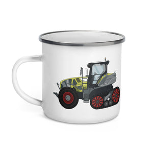 Claas Axion 900 Enamel Mug — lifestyle