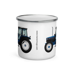 Ford 6640 Enamel Mug — design detail