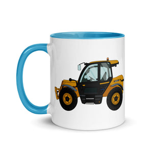 The Farmers Mugs Store JCB 532-60 Loadall Mug with Color Inside (2020) Quality Farmers Merch