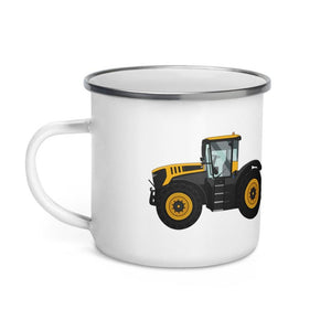 JCB 8330 Fastrac Enamel Mug — alternate view