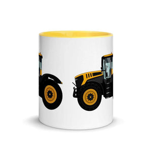 The Farmers Mugs Store JCB 8330 Mug with Color Inside Quality Farmers Merch