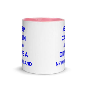 The Farmers Mugs Store Keep Calm New Holland Mug with Color Inside Quality Farmers Merch