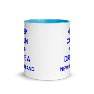 The Farmers Mugs Store Keep Calm New Holland Mug with Color Inside Quality Farmers Merch