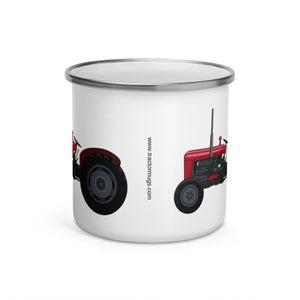 Massey Ferguson 35X Enamel Mug — design detail