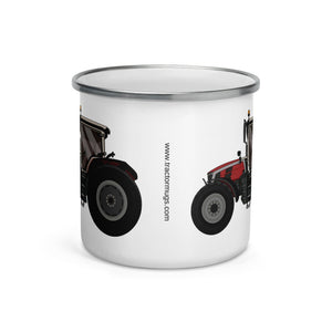 Massey Ferguson 8S 2654 Enamel Mug — design detail