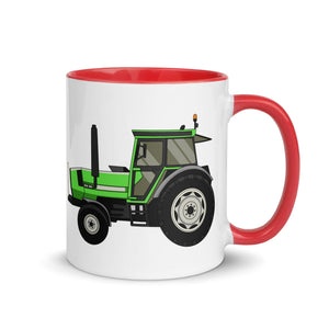 The Farmers Mugs Store Mug Red Deutz DX 90 Mug with Color Inside Quality Farmers Merch