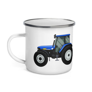 New Holland TM 140 Enamel Mug — lifestyle