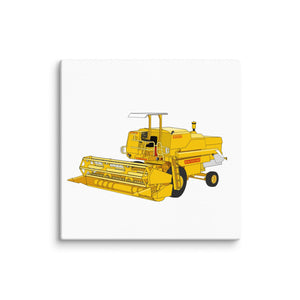 The Tractor Mugs Store 10″×10″ Clayson 8060 Combine Harvester | Canvas Quality Farmers Merch
