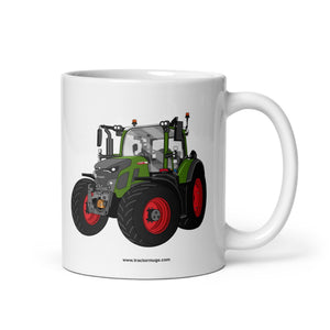 The Tractor Mugs Store 11 oz Fendt 620 Vario | White glossy mug Quality Farmers Merch
