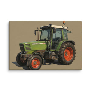 The Tractor Mugs Store 12″×18″ Fendt Farmer 308 C Oil Painting | Canvas Quality Farmers Merch