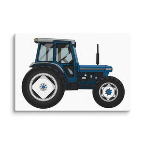 The Tractor Mugs Store 12″×18″ Ford 7810 | Canvas Quality Farmers Merch