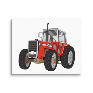 The Tractor Mugs Store 16″×20″ Massey 595 | Canvas Quality Farmers Merch