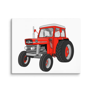 The Tractor Mugs Store 16″×20″ Massey Ferguson 165 | Canvas Quality Farmers Merch