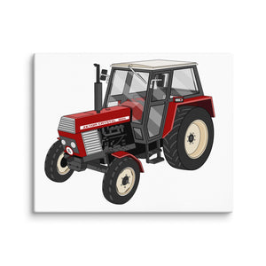 The Tractor Mugs Store 16″×20″ Zetor Crystal 8011 | Canvas Quality Farmers Merch