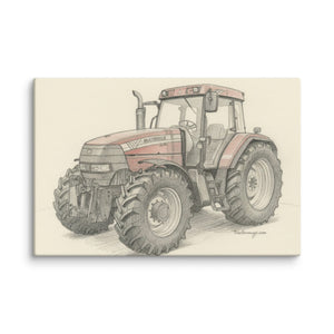 The Tractor Mugs Store 16″×24″ McCormick MTX 150 Signature Edition Pencil Sketch | Canvas Quality Farmers Merch