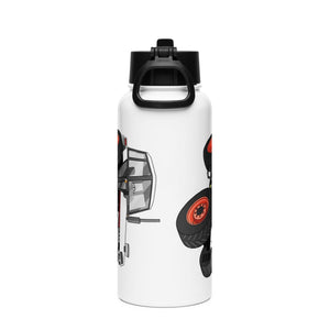 The Tractor Mugs Store 1985 Case 1594 Hydra-Shift | Stainless Steel Water Bottle Quality Farmers Merch