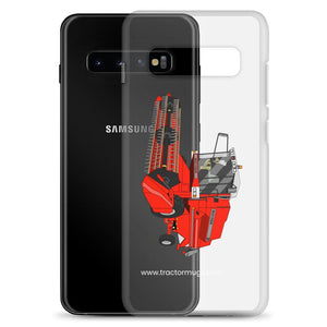 The Tractor Mugs Store 1994 Massey Ferguson 32 Combine Harvester | Clear Case for Samsung® Quality Farmers Merch
