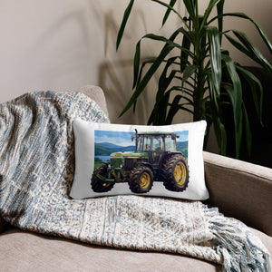 The Tractor Mugs Store 20″×12″ John Deere 3050 | Splash Art Pillow Case Quality Farmers Merch