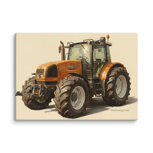 The Tractor Mugs Store 20″×28″ Renault ares 696 rz Oil Painting | Canvas Quality Farmers Merch