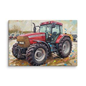 The Tractor Mugs Store 20″×30″ McCormick MTX 150 Signature Edition Splash Art | Canvas Quality Farmers Merch