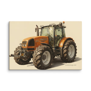 The Tractor Mugs Store 20″×30″ Renault ares 696 rz Oil Painting | Canvas Quality Farmers Merch