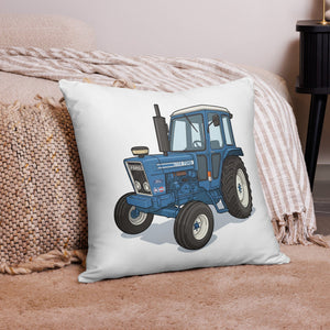 The Tractor Mugs Store 22″×22″ Ford 7600 | Pillow Case Quality Farmers Merch