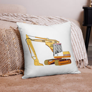 The Tractor Mugs Store 22″×22″ JCB 814 Super | Pillow Case Quality Farmers Merch