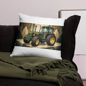 The Tractor Mugs Store 22″×22″ John Deere 3350 | Art Deco Pillow Case Quality Farmers Merch