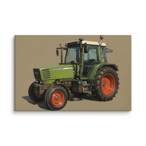 The Tractor Mugs Store 26″×40″ Fendt Farmer 308 C Oil Painting | Canvas Quality Farmers Merch